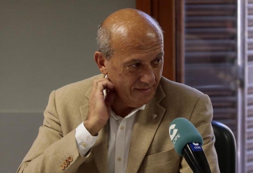 José María del Nido, durante una intervención este año hablando del Sevilla FC