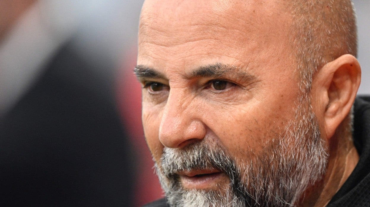 Sampaoli, en un partido con el Marsella de la temporada 2021-2022