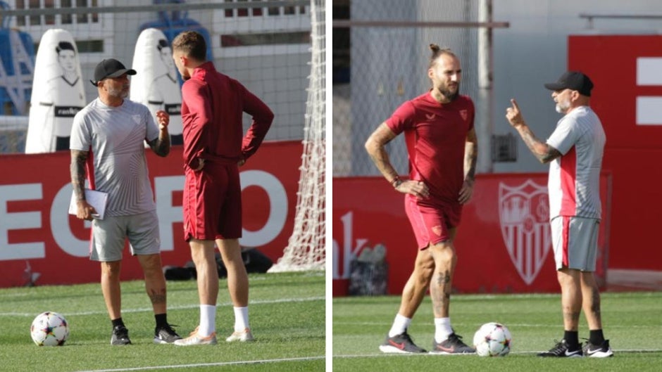 Sampaoli y la terapia individual: Gudelj y Carmona pasan por la oficina