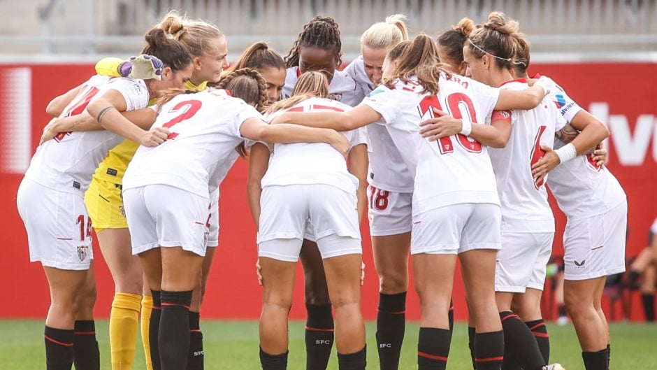 Un doblete de Martín-Prieto le da al Sevilla Femenino su primera victoria como local