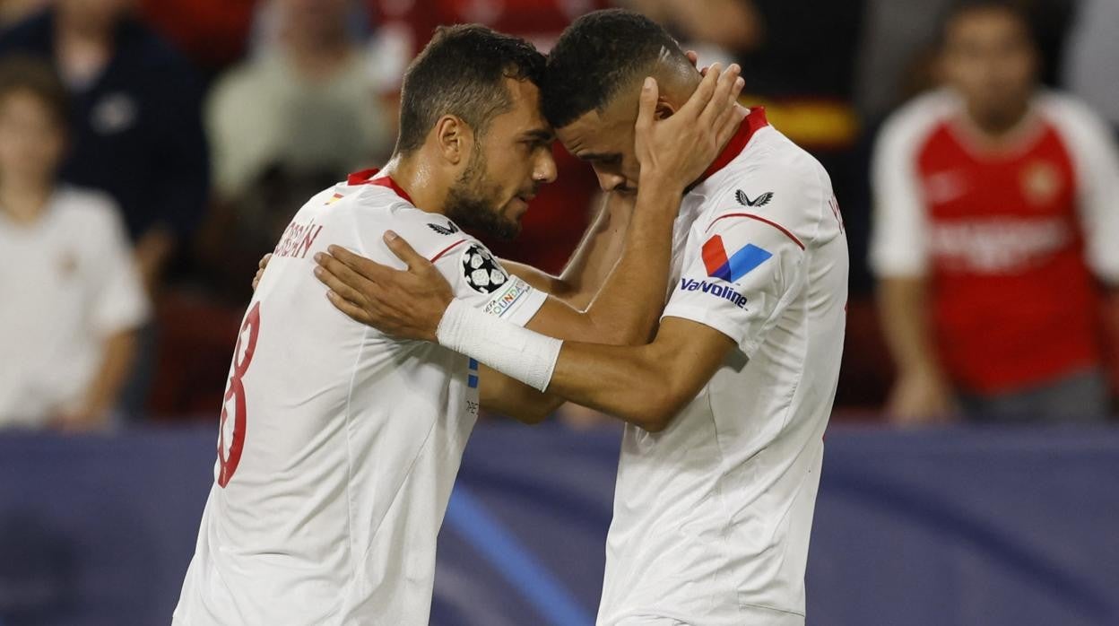 Lance del Sevilla FC - Copenhague