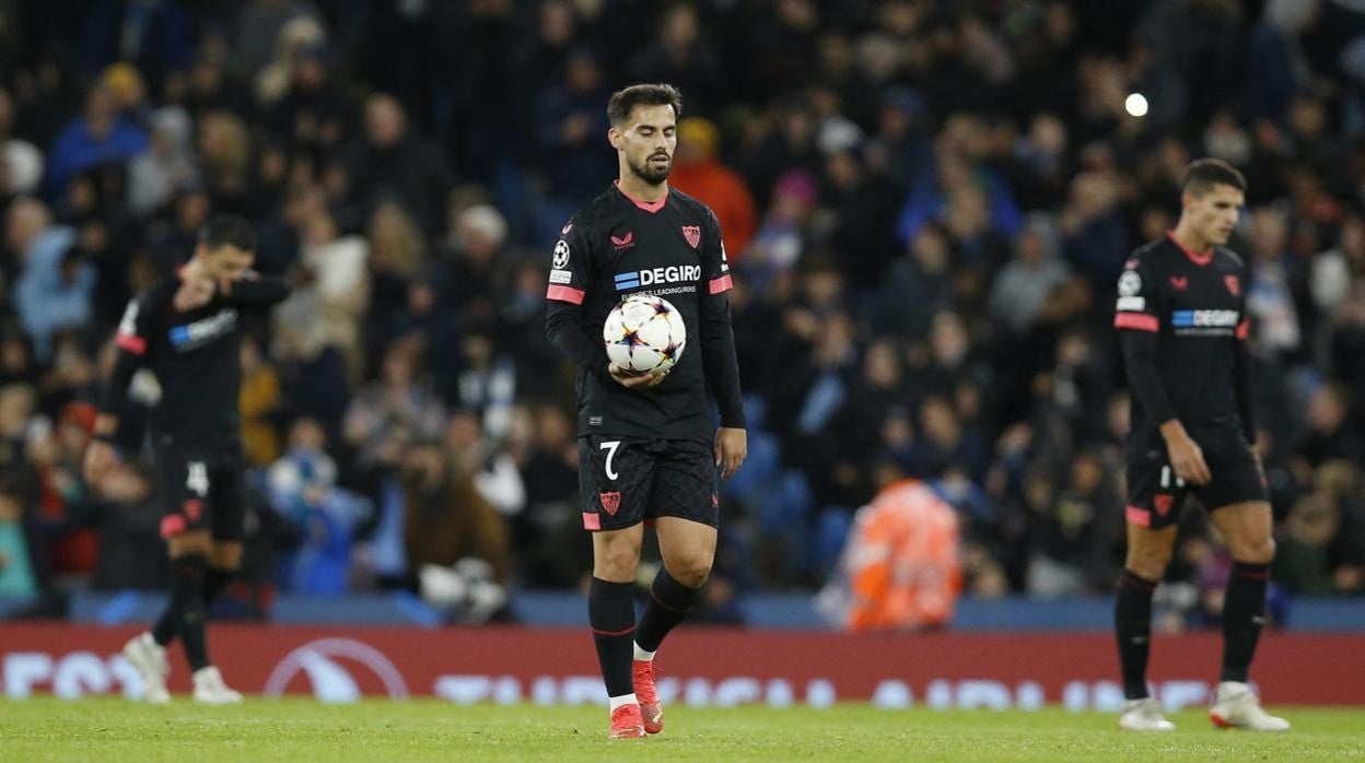 Lance del Manchester City - Sevilla