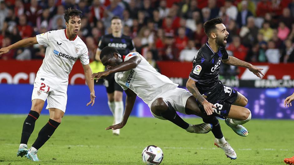 Sevilla - Real Sociedad, las estadísticas del partido
