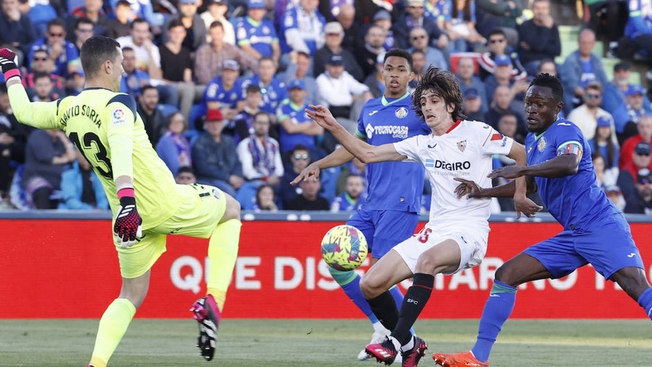 Getafe - Sevilla: resumen, resultado y goles (2-0)