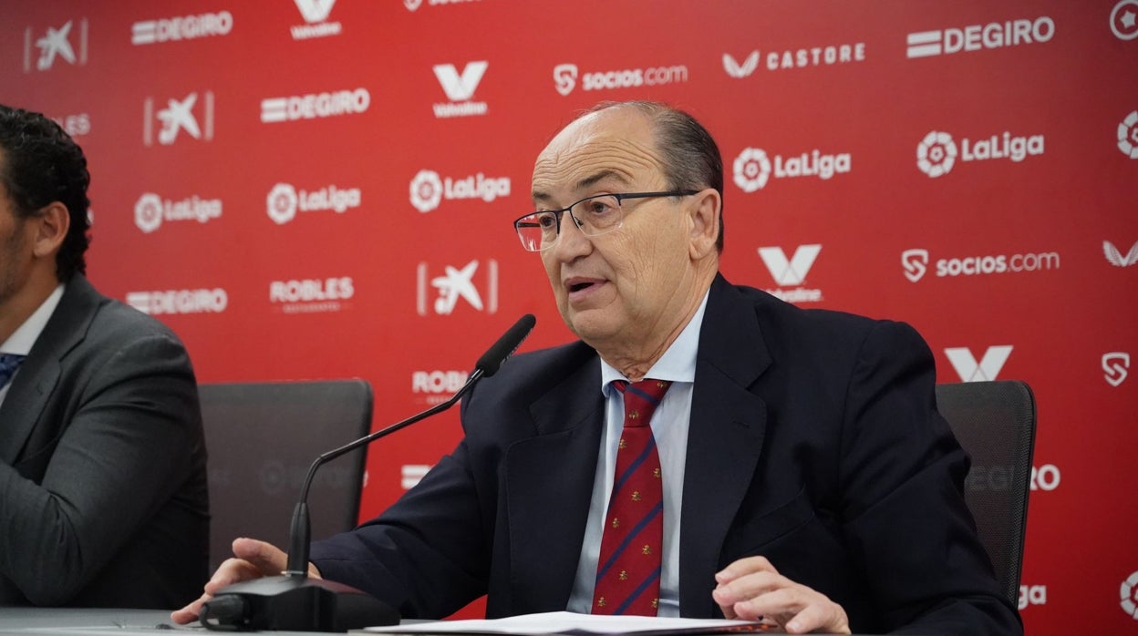 José Castro, presidente del Sevilla FC