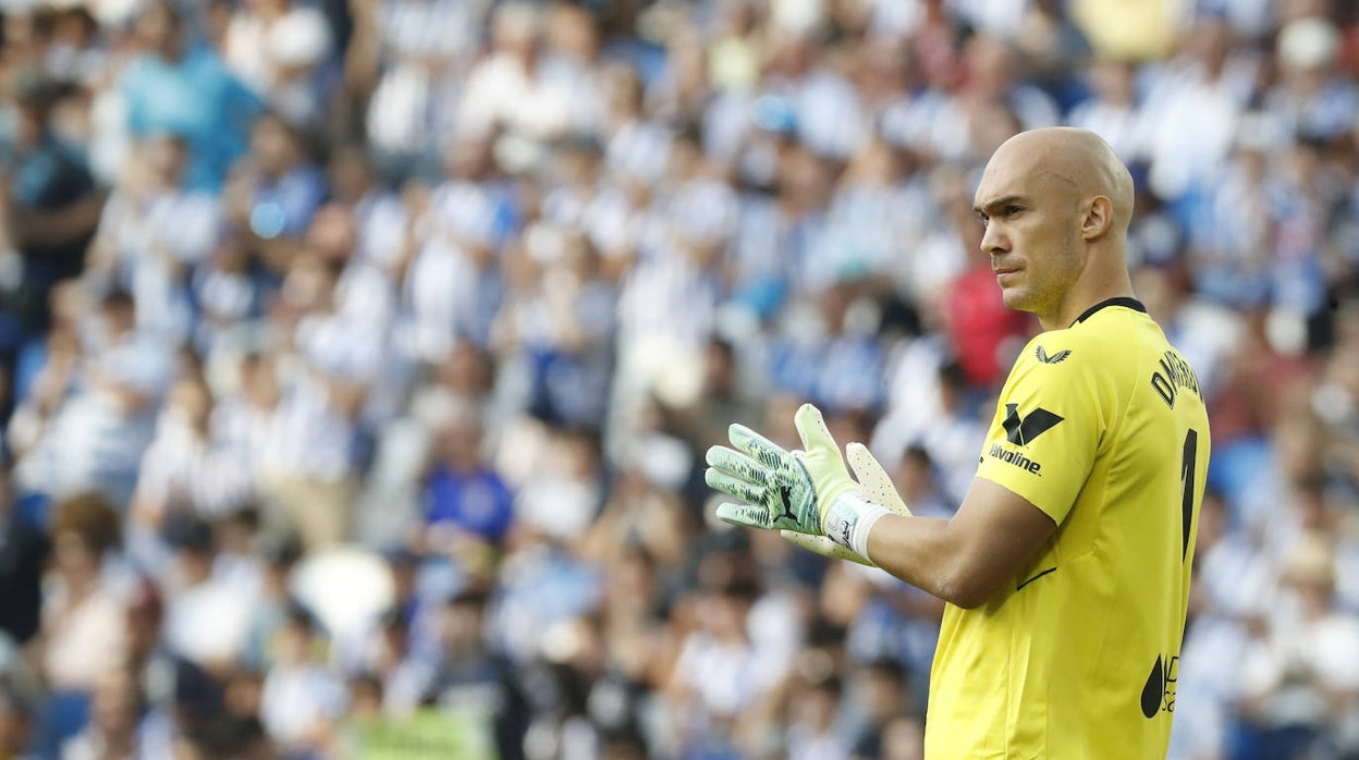 Marko Dmitrovic, en el Reale Arena