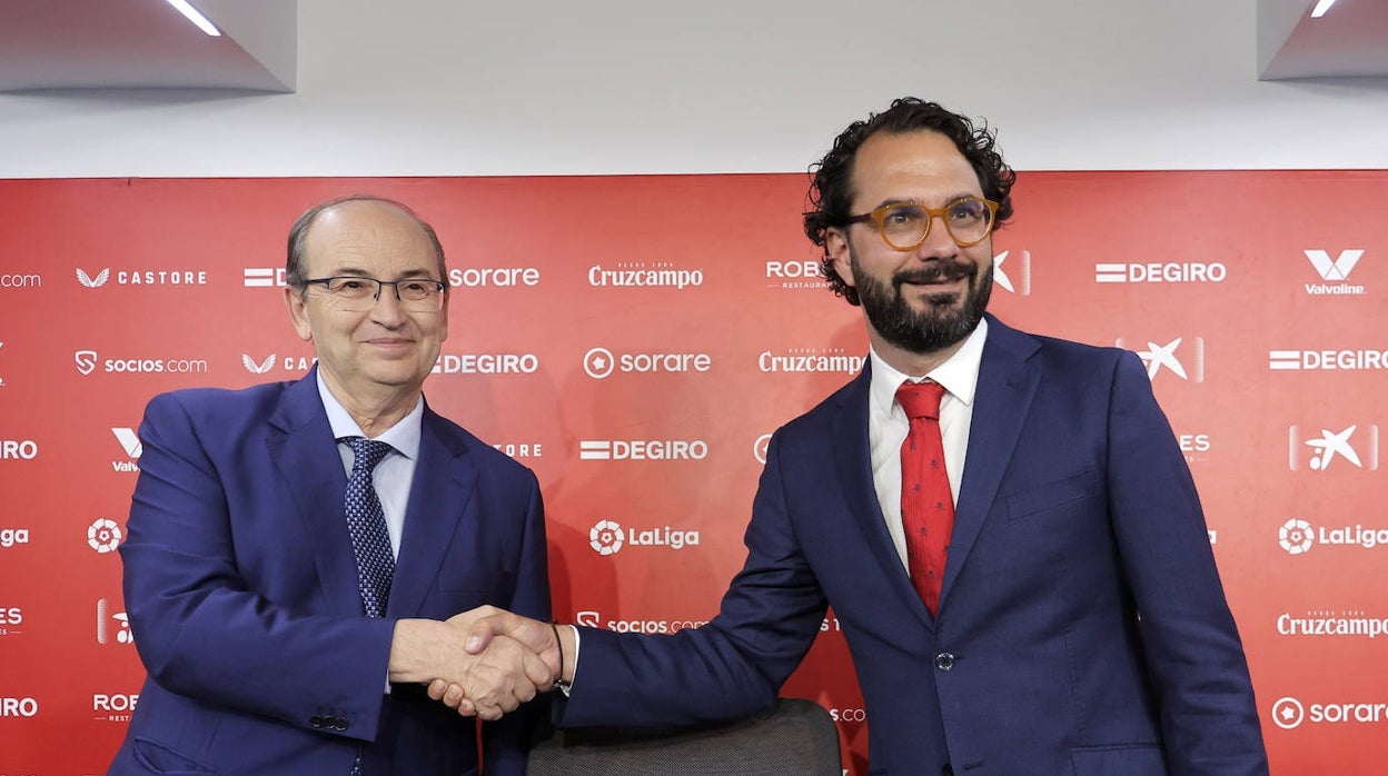 Víctor Orta y José Castro