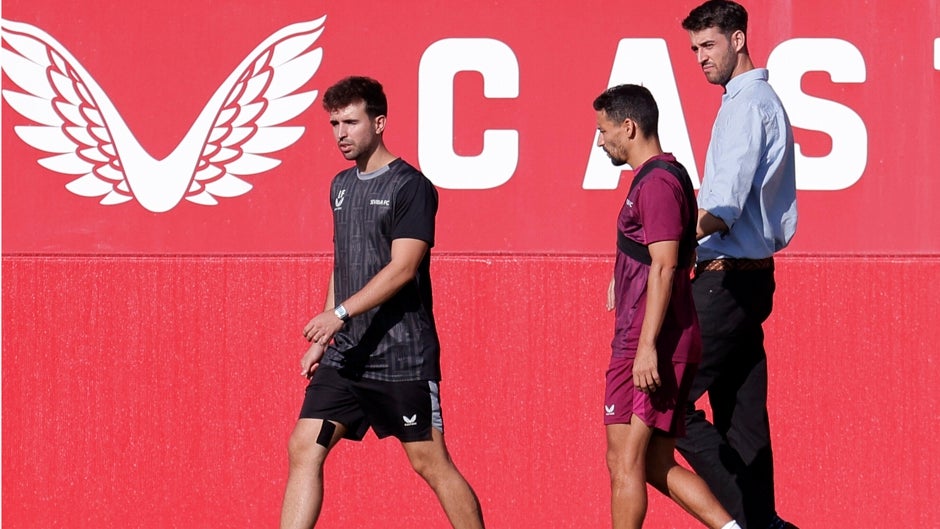 Navas se reincorpora a los entrenamientos del Sevilla FC