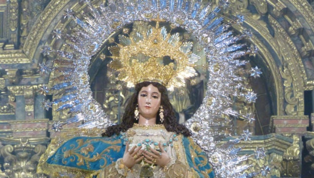 Horario e Itinerario Procesión de la Inmaculada Concepción Coronada. Castilleja de la Cuesta 13 de Septiembre del 2025
