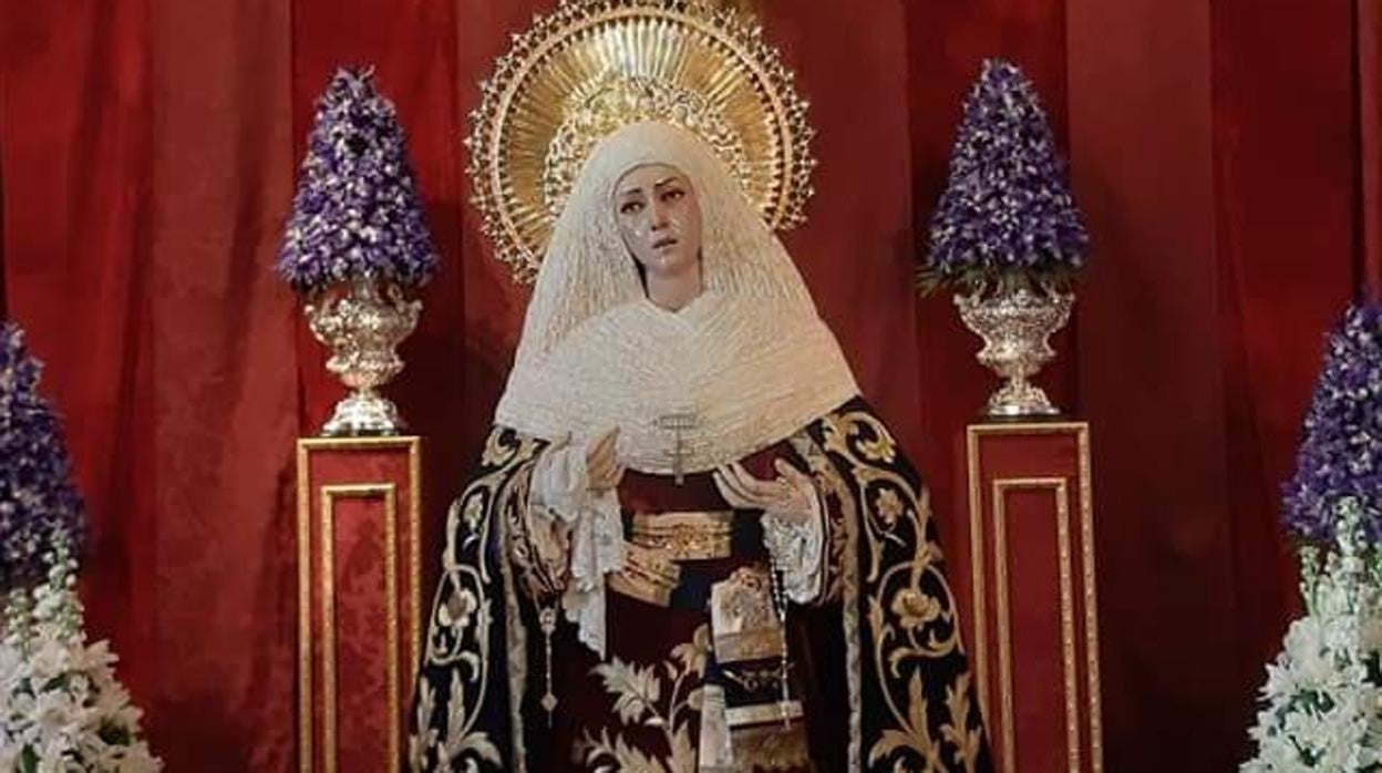 Virgen de las Aguas, de la Hermandad del Museo