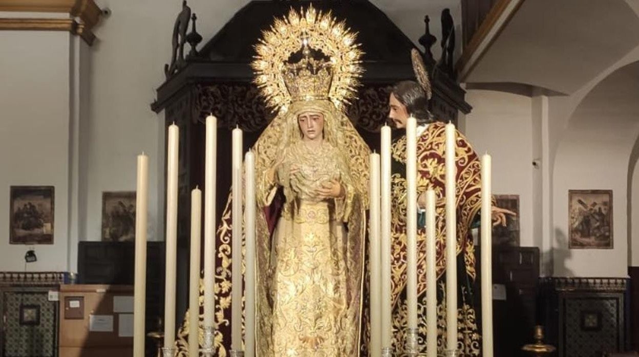 La Virgen de la Amargura para la Semana Santa de 2021