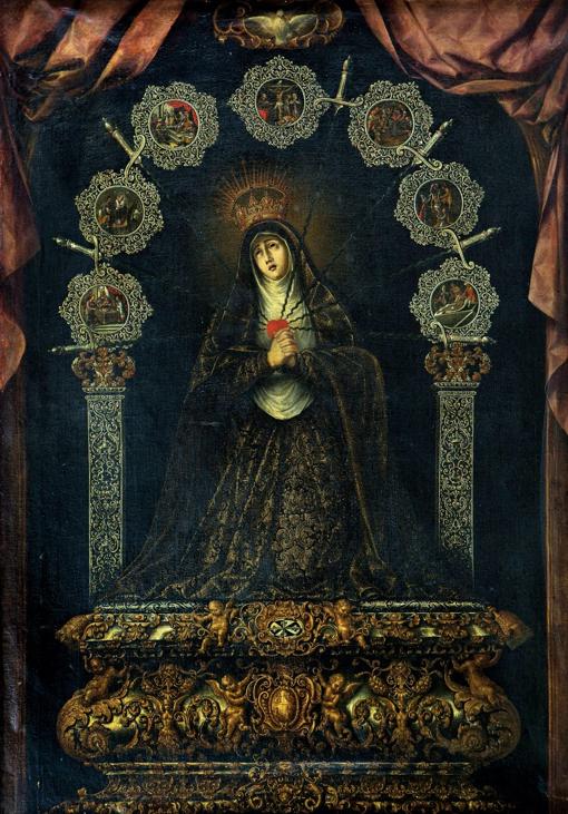 Pintura de la Antigua y Siete Dolores, a subasta