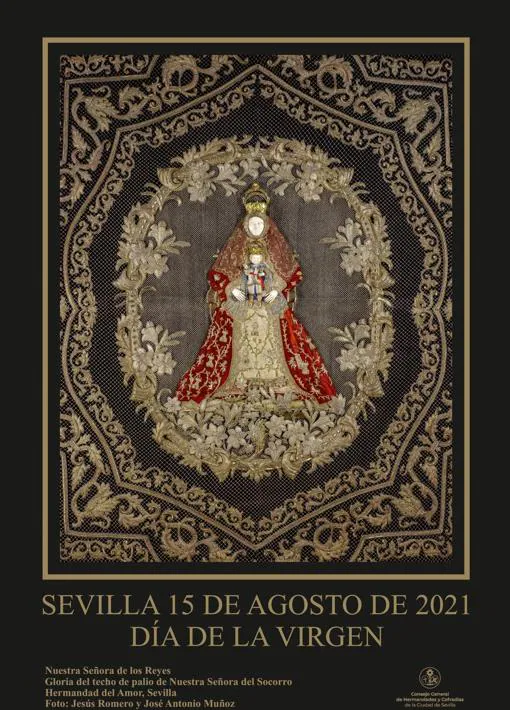 Cartel del Día de la Virgen 2021