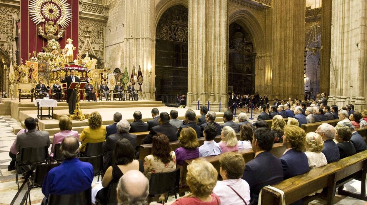 El Pregón de las Glorias en la Catedral