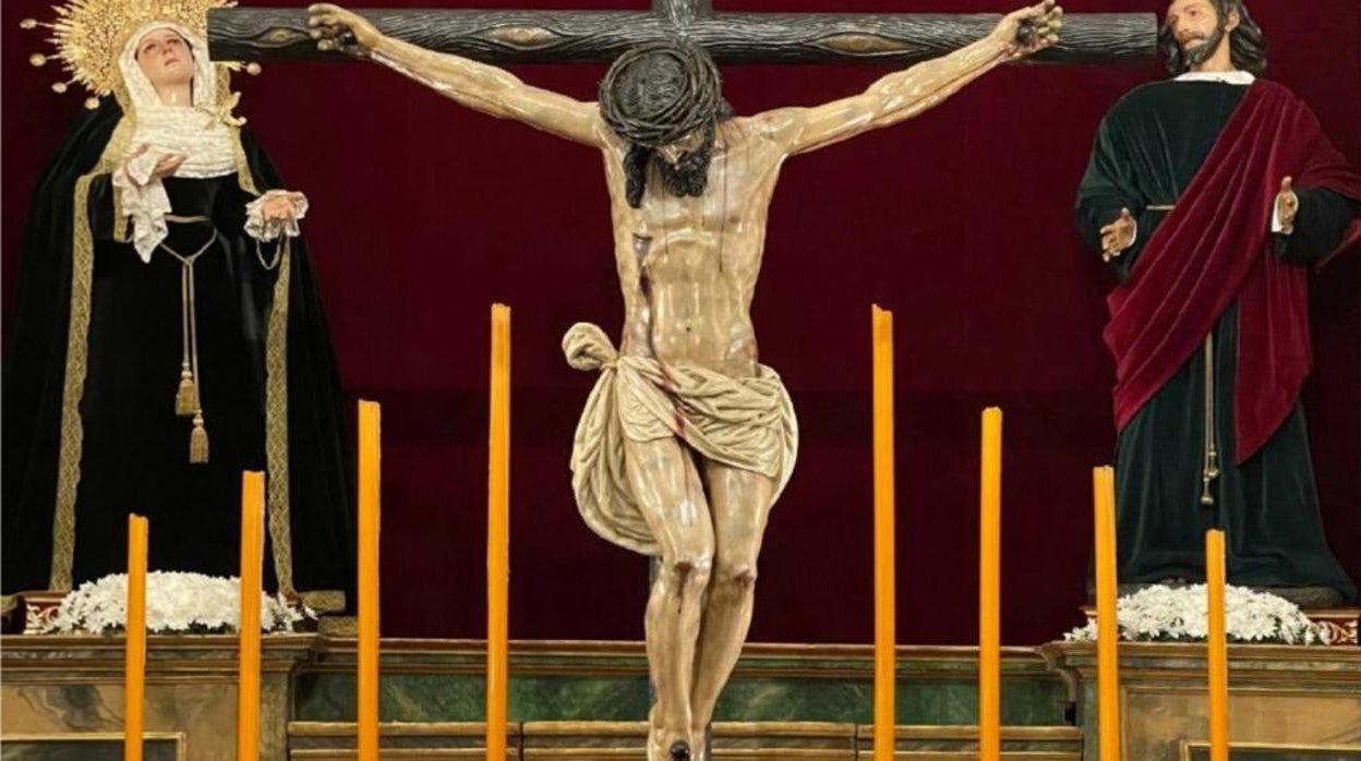 El Cristo de la Salud de la Carretería, restaurado