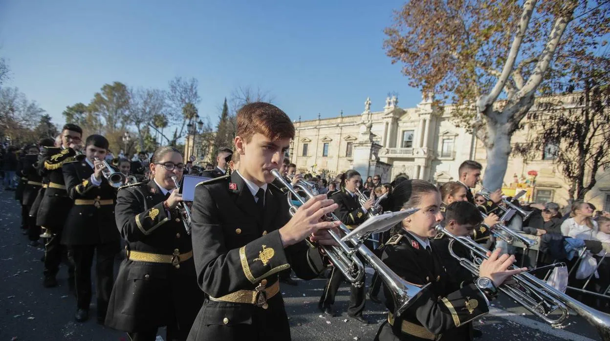 Las bandas de la Cabalgata de los Reyes Magos