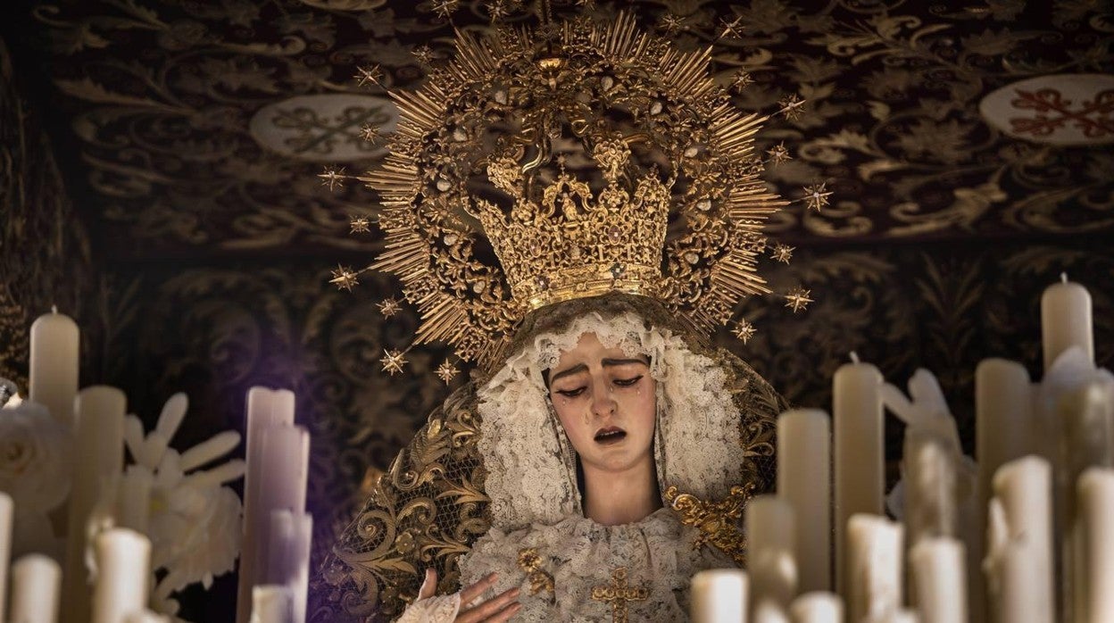 La Virgen de la Encarnación de San Benito, a la que Pascual González le compuso el himno de su coronación