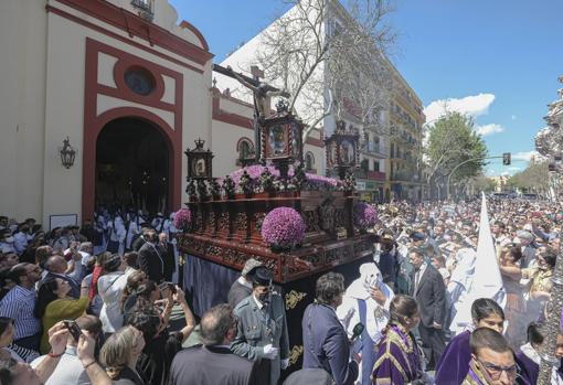 El Cristo de la Fundación de los Negritos el Jueves Santo