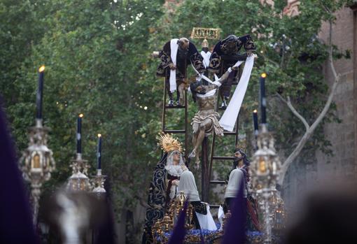 La Quinta Angustia el Jueves Santo de la Semana Santa de Sevilla