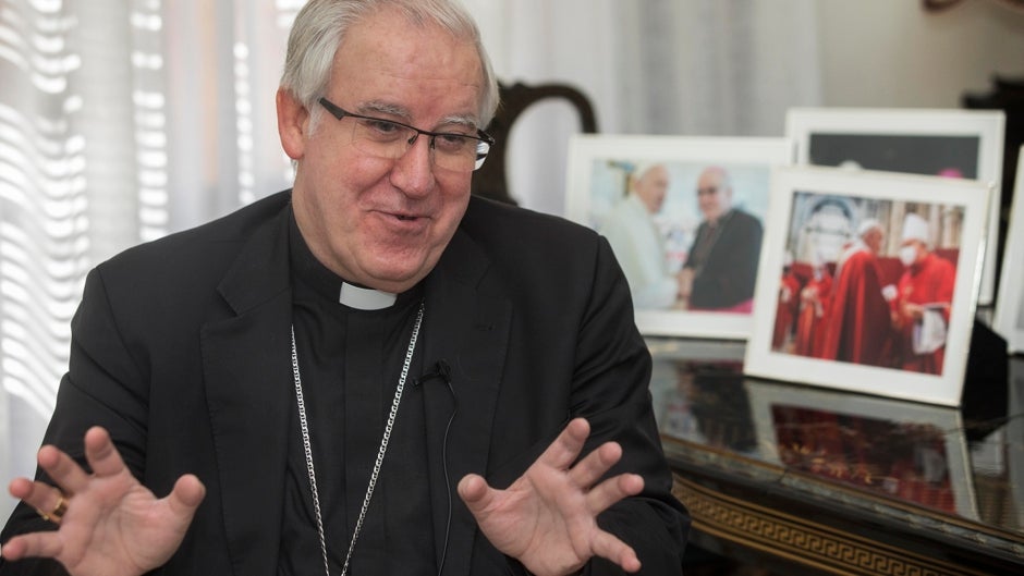 Saiz: «No nos estamos pasando con los cultos externos, son muy positivos»