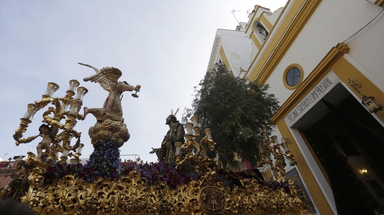 Salida del misterio de Montesión de la Capilla del Rosario