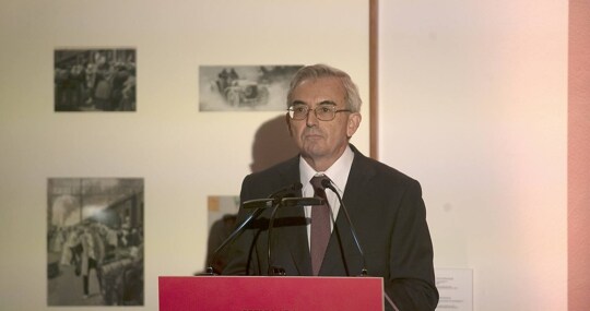 José Joaquín León en la noche del Romero Murube