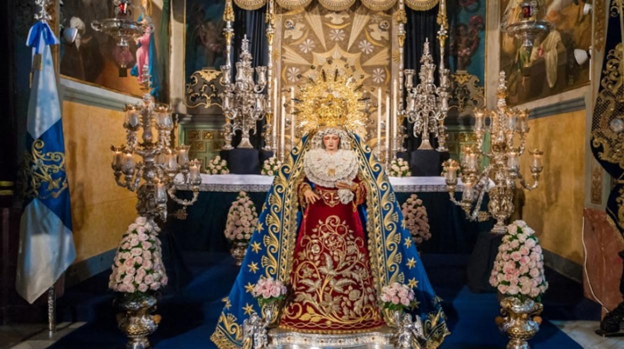 Besamanos de la Virgen de los Ángeles de los Negritos