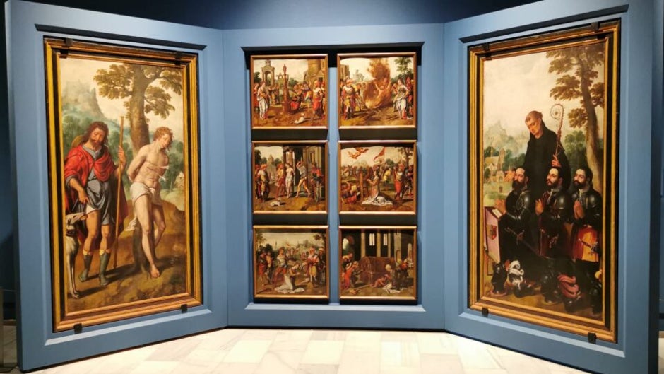 Las Siete Palabras y Santa Cruz participan en la muestra del Renacimiento en el Bellas Artes