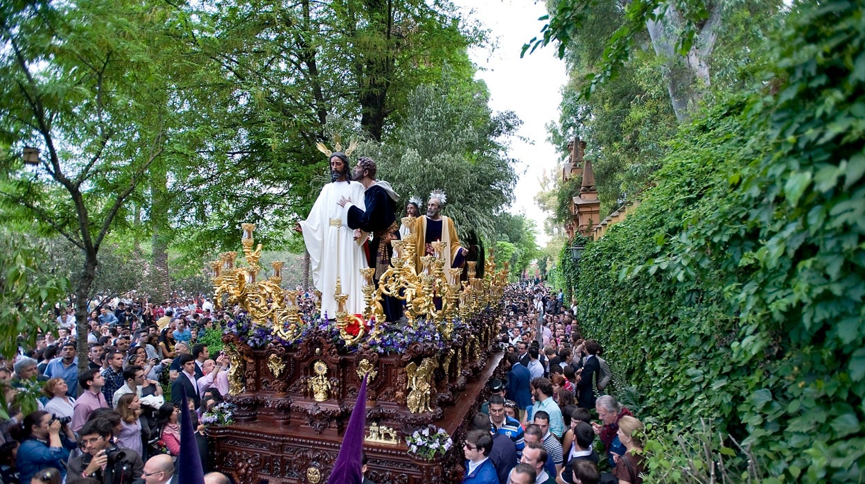 El Señor dela Redención por los Jardines de Murillo