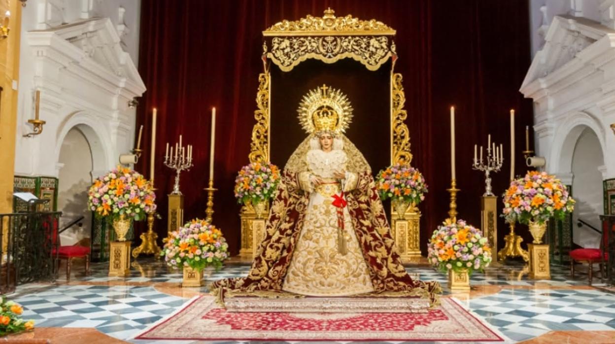 Besamanos de la Virgen del Refugio de San Bernardo