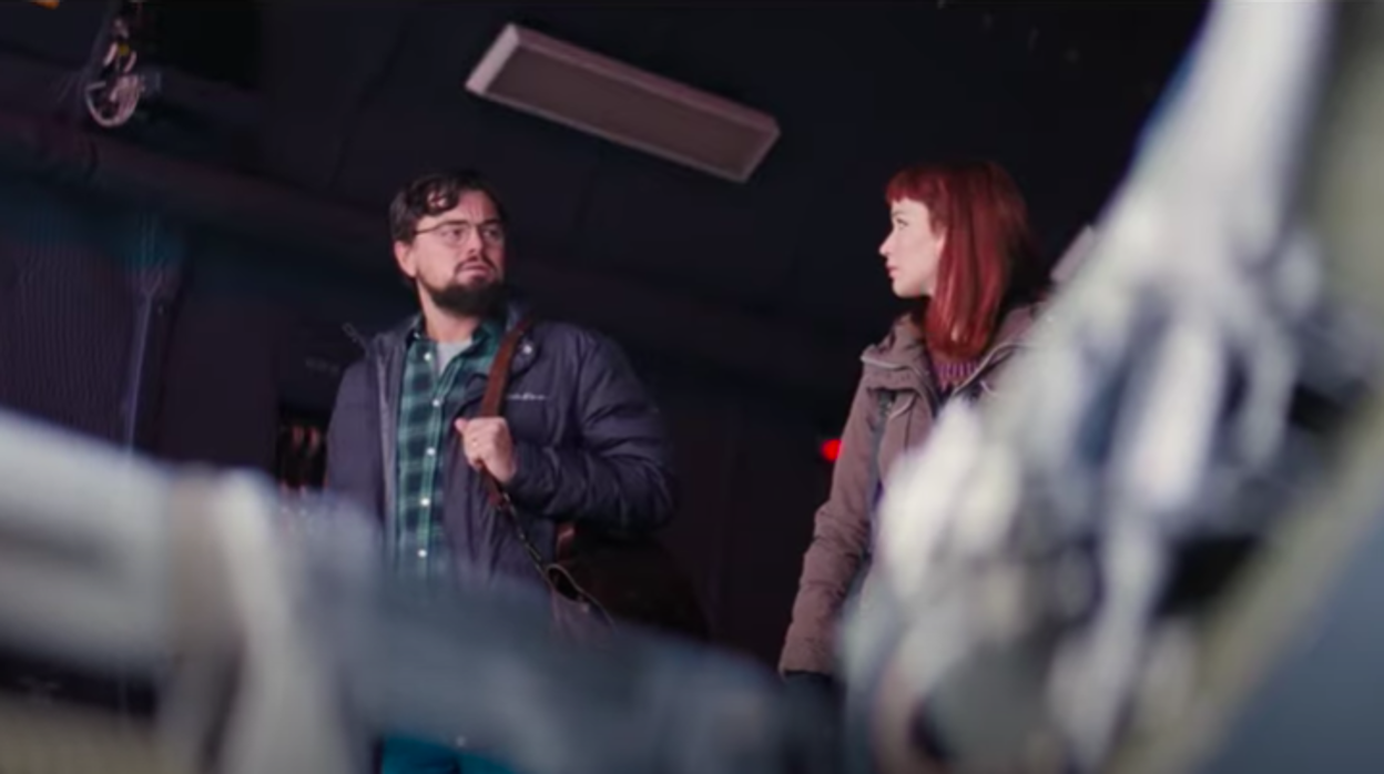 Fotograma de Don't Look Up, protagonizada por Jennifer Lawrence y Leonardo DiCaprio