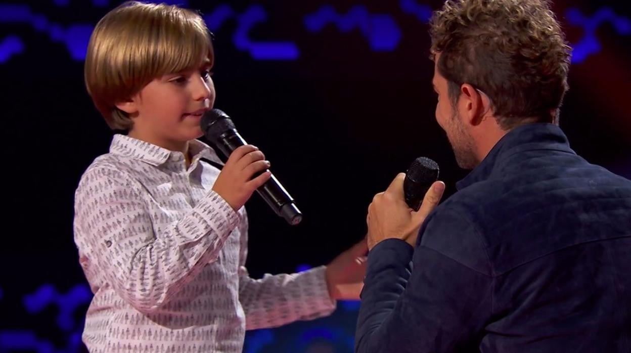 Jesús Montero cantó junto a David Bisbal