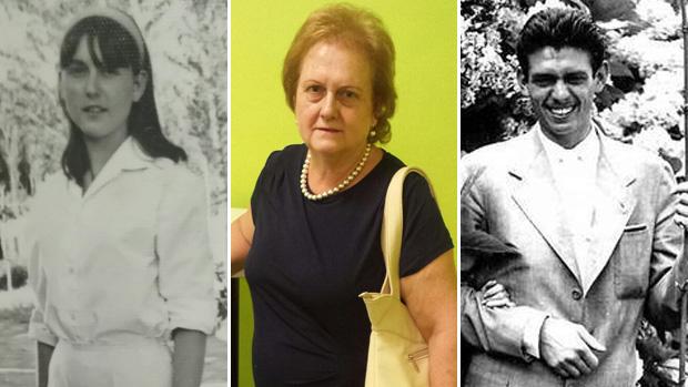 Rosario Bermudo (a la izquierda en su juventud y en el centro actualmente) pide en los tribunales que se le reconozca como la primogénita de Gregorio González de Gregorio y Martí (derecha), marido de la que duquesa de Medina Sidonia