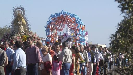 La romería de Cuatrovitas, una de las más importantes del Aljarafe