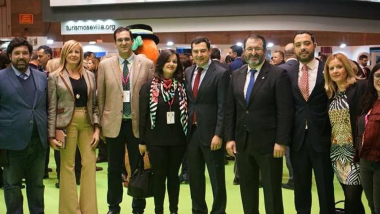 Dirigentes autonómicos, provinciales y municipales del Partido Popular, en Fitur