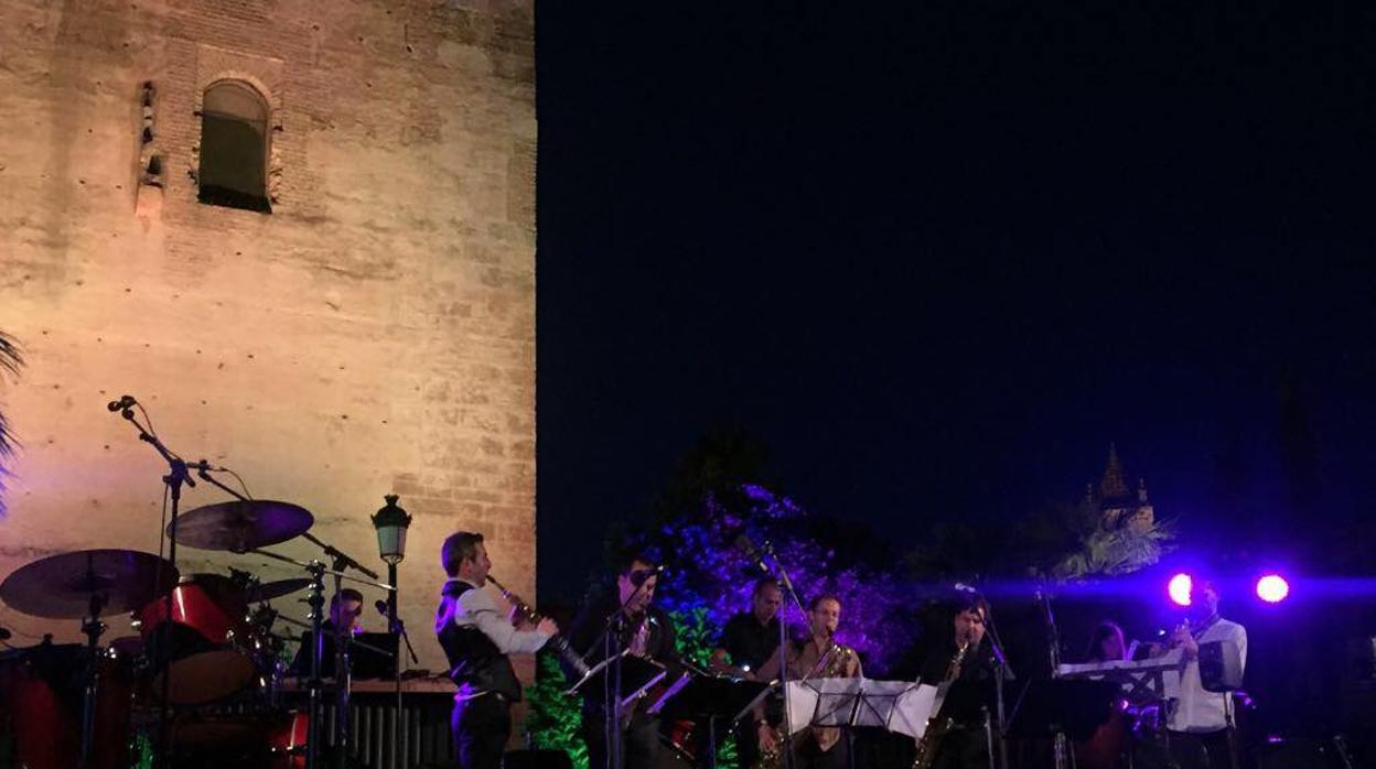 Un instante de uno de los conciertos que se han celebrado en las últimas semanas en el Castillo de Utrera
