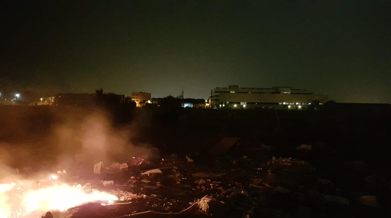 Las quemas se producen en lugares muy próximos a zonas pobladas