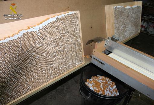 En el operativo se han incautado 2,37 millones de cajetillas de tabaco ilegal