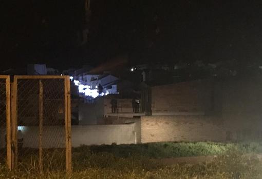 Los ladrones fueron sorprendidos por el tejado de la vivienda en la que intentaban robar