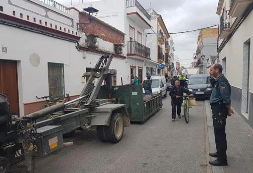 Espectacular redada antidroga en el municipio de Los Palacios