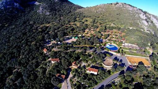 Vista aérea de Algámitas