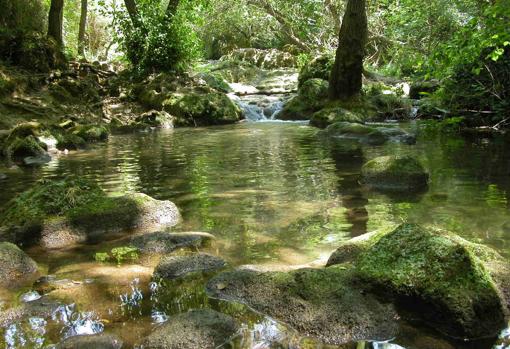 Zona del Huéznar en la Sierra Norte de Sevilla