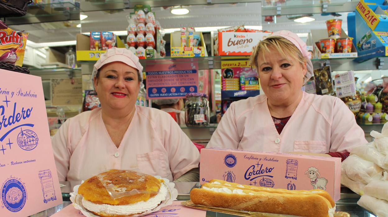 Las lenguas de nata de Confitería Cordero son uno de los productos clásicos de la repostería utrerana