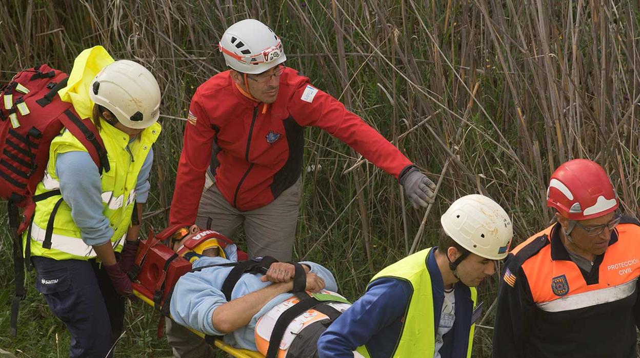 Los participantes estuvieron tres días recibiendo formación para enfrentarse a una crisis de gran envergadura