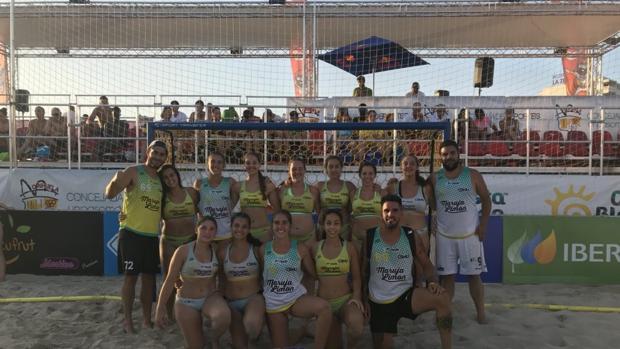 Utrera siente la brisa marina con la edición del campeonato andaluz de balonmano playa
