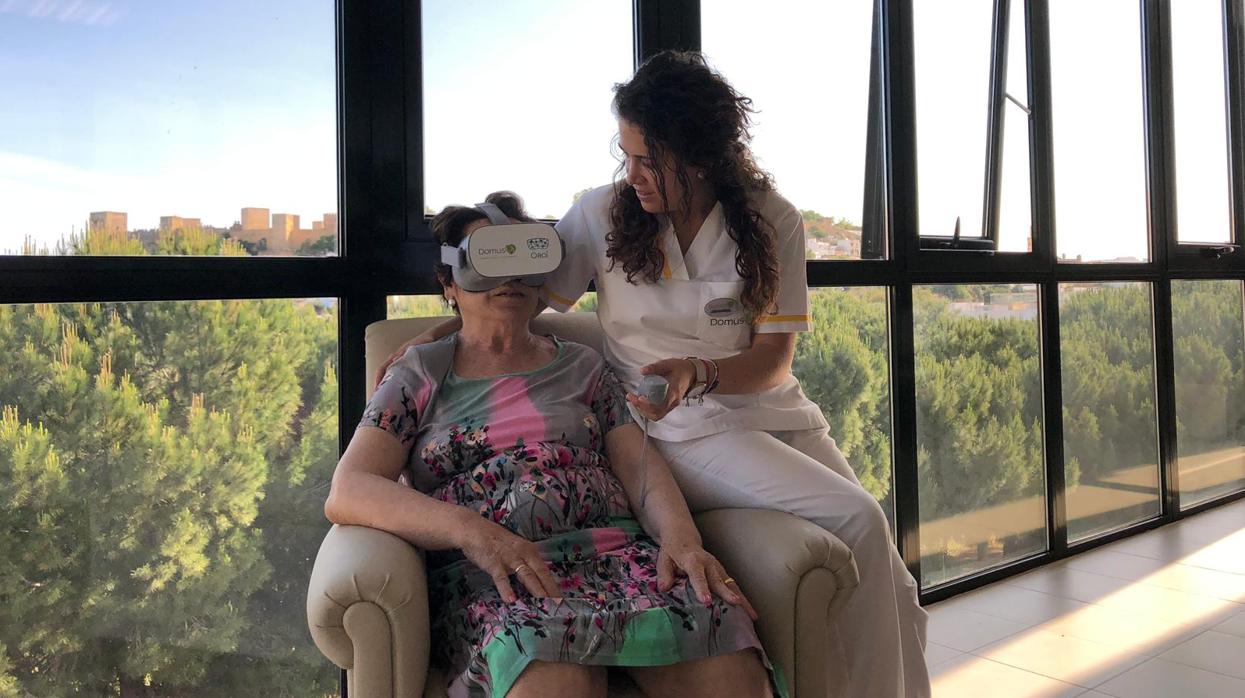 La sensación es tan intensa que los mayores estiran los brazos para tocar lo que ven