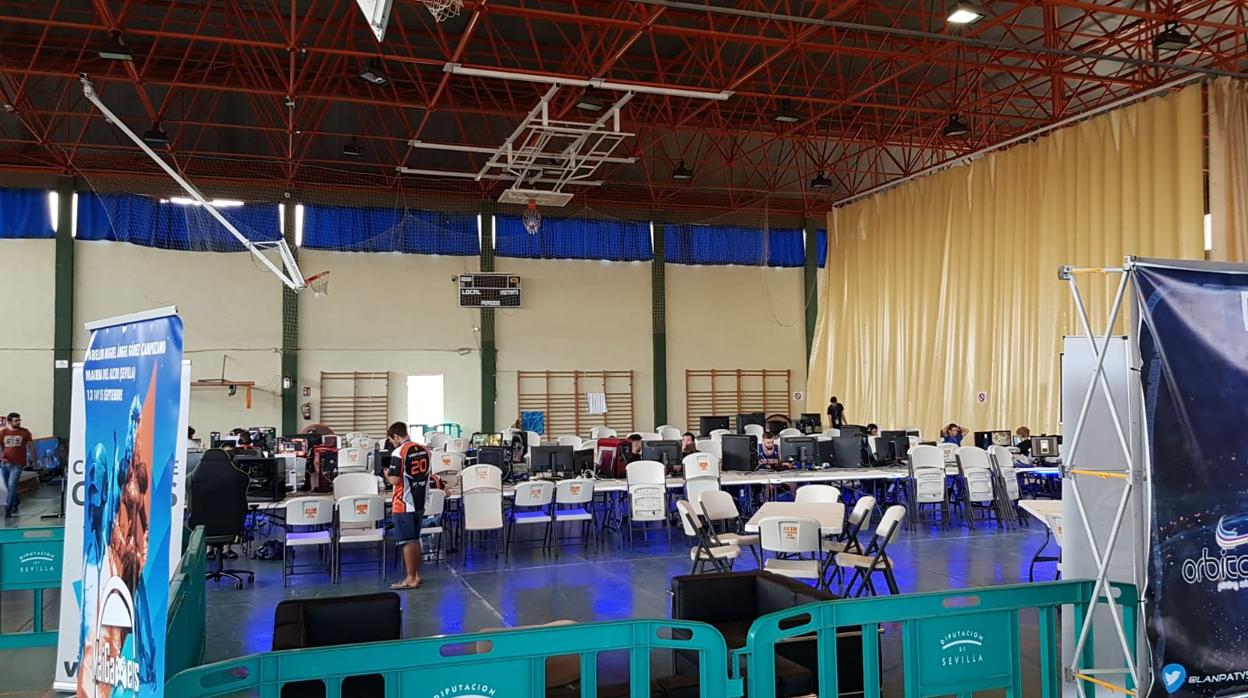 Se ha preparado una zona con 200 puestos para jugadores de toda España