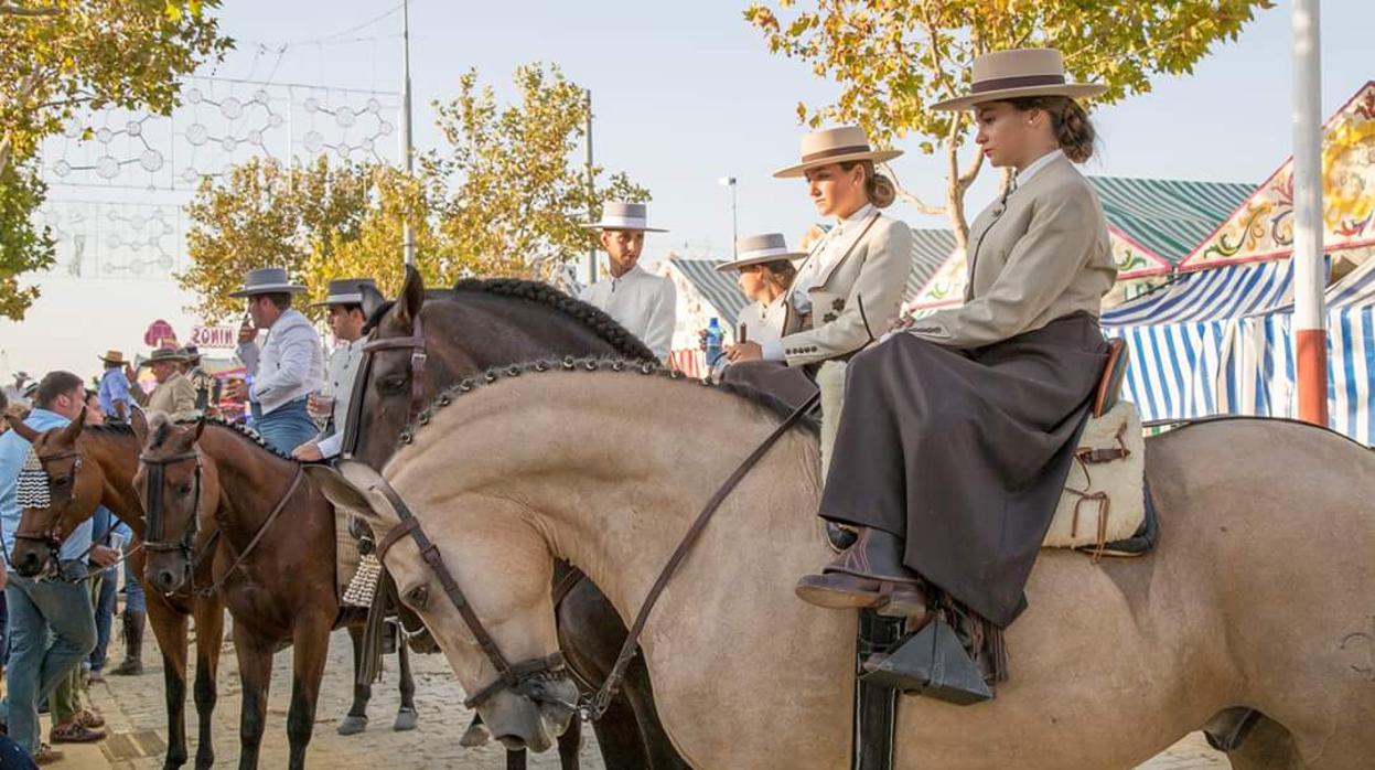 La feria palaciega cuenta con numerosas actividades ecuestres
