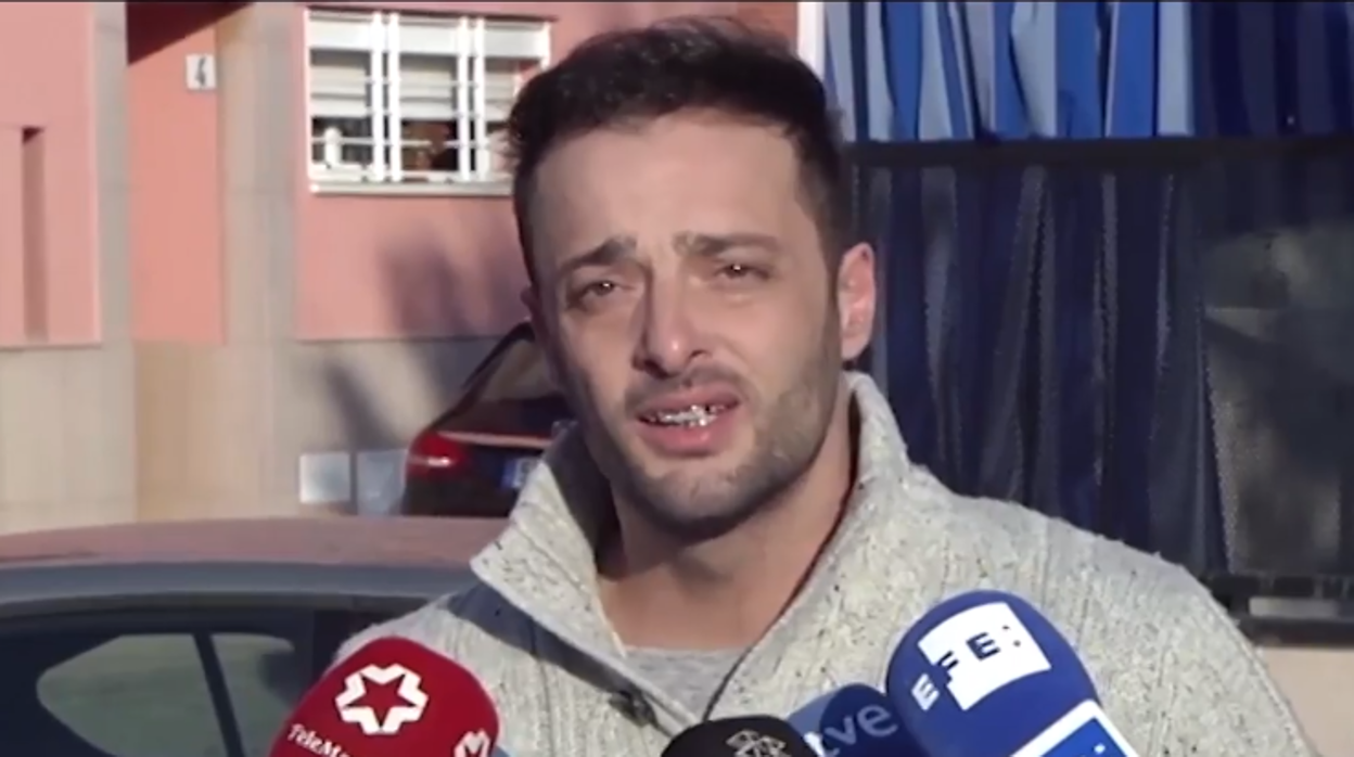 Precinto de la casa en la que se produjo el incendio