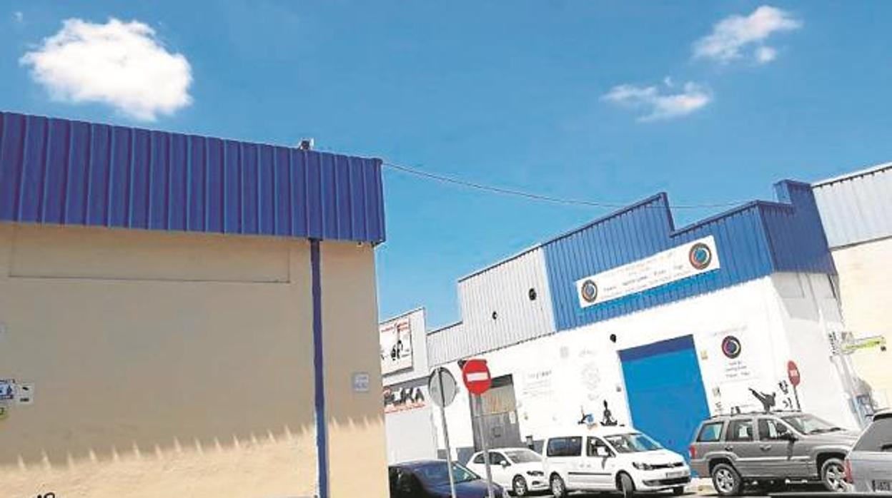 Esta imagen, tomada por el inspector de Endesa, muestra el cable por encima de la nave